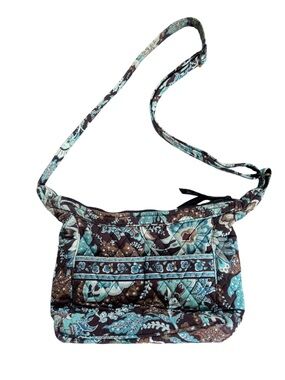 Vera Bradley Molly Java Blue Pattern Handbag